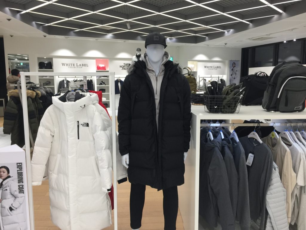 North face korean jacket best sale