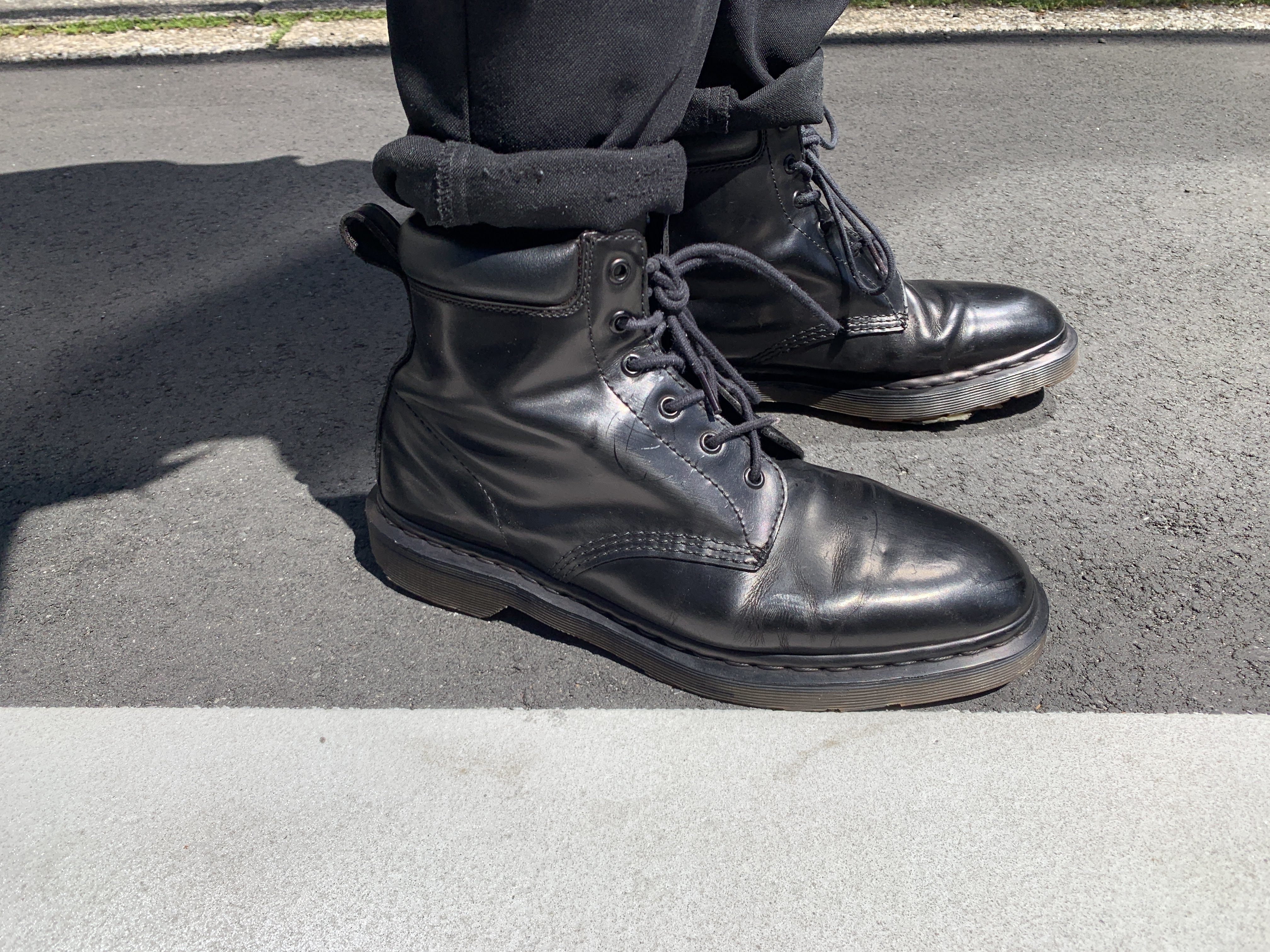 black leather boot dye