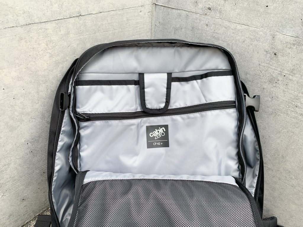 Cabin Zero Classic Plus 42L Details - One Bag Travel