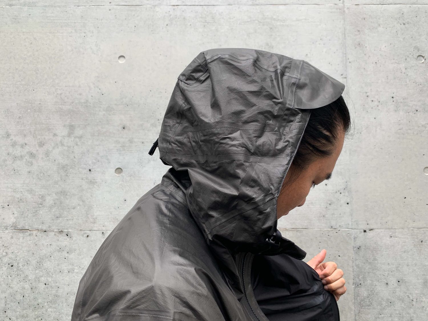 A packable rain jacket that looks as good as it works.