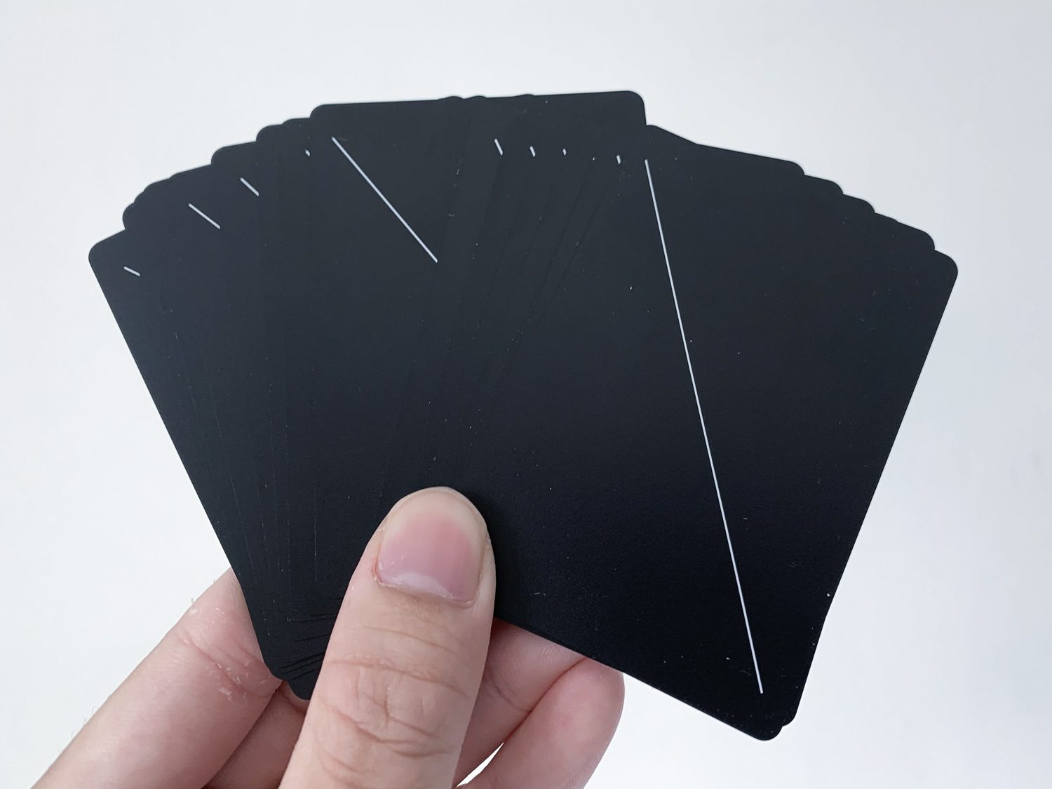 Minim Playing Cards  Black aesthetic, Playing cards design, Black