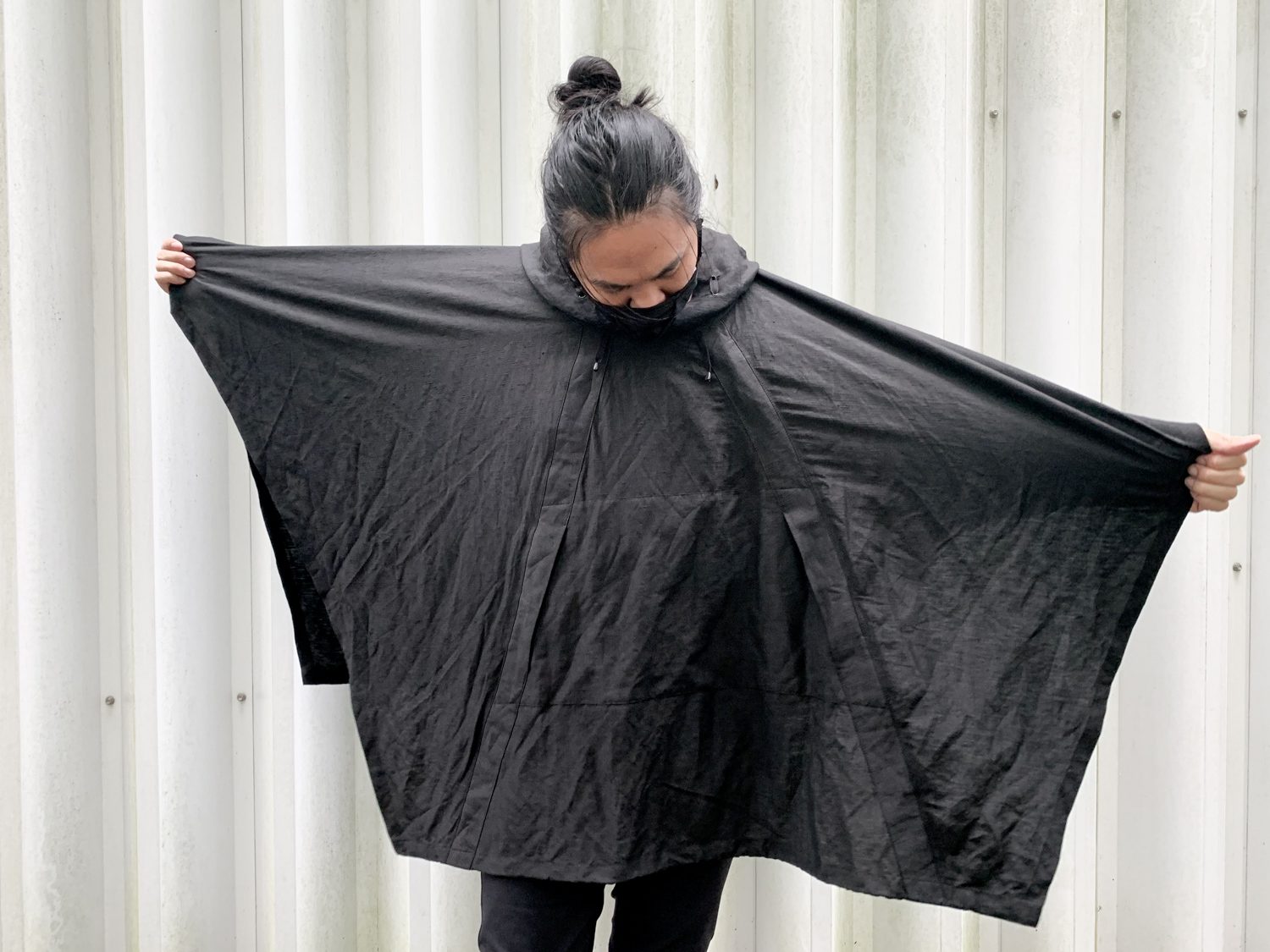 Poncho to keep you dry and looking good.