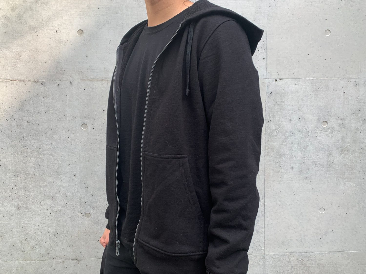 The merino wool hoodie gives you comfort that you can sleep in.