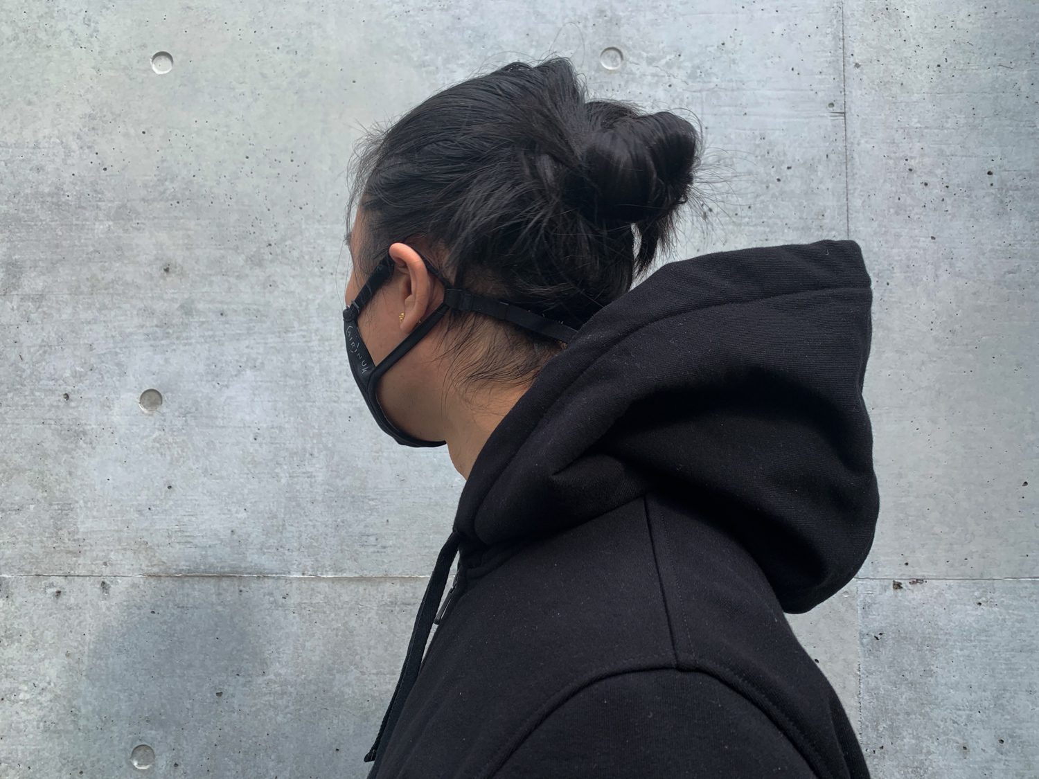 A merino wool hoodie so tough, it retains structure on its own.