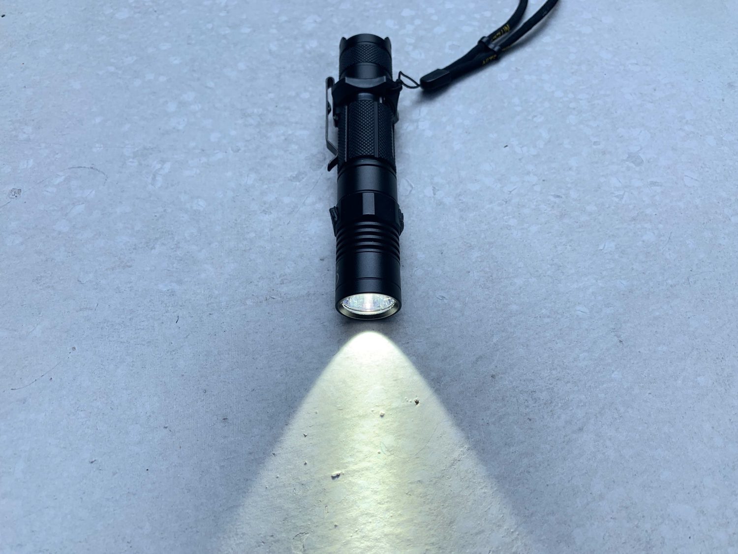 This rechargeable flashlight lets you charge it with just a micro-USB cable.