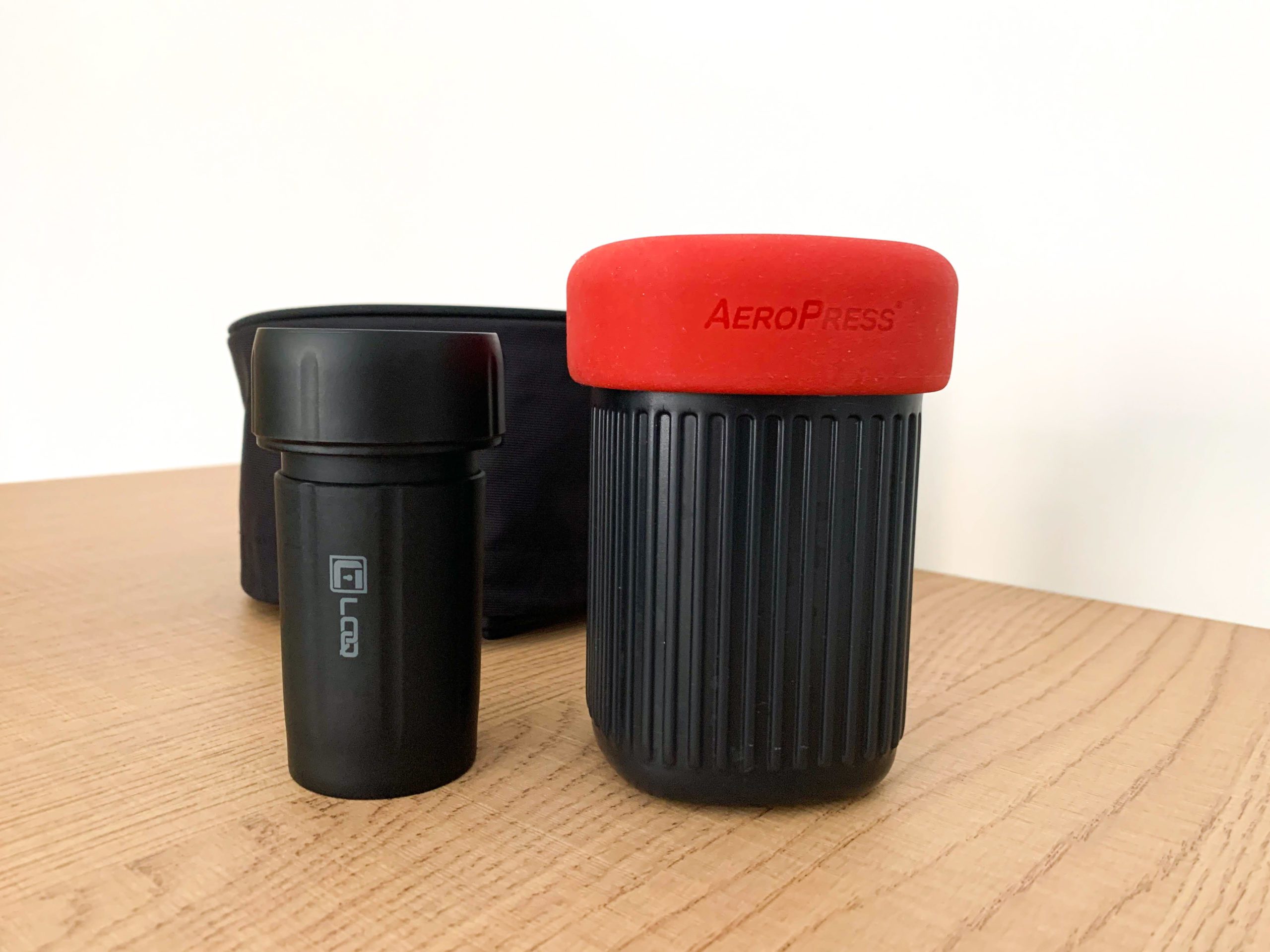 Aeropress storage outlet