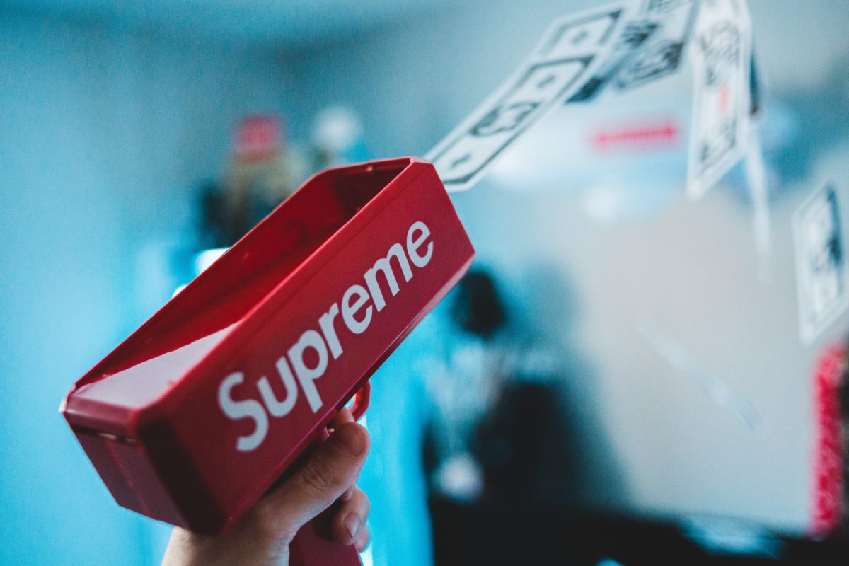 Throw your money by buying Supreme with a credit card.