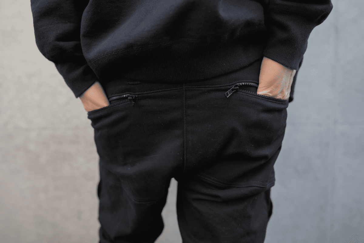 Riot Division 2 Pockets Zipped Heavy Cotton Pants - Alex Kwa