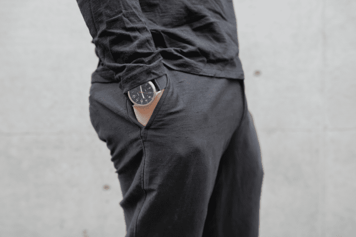 outlier injected linen pants review