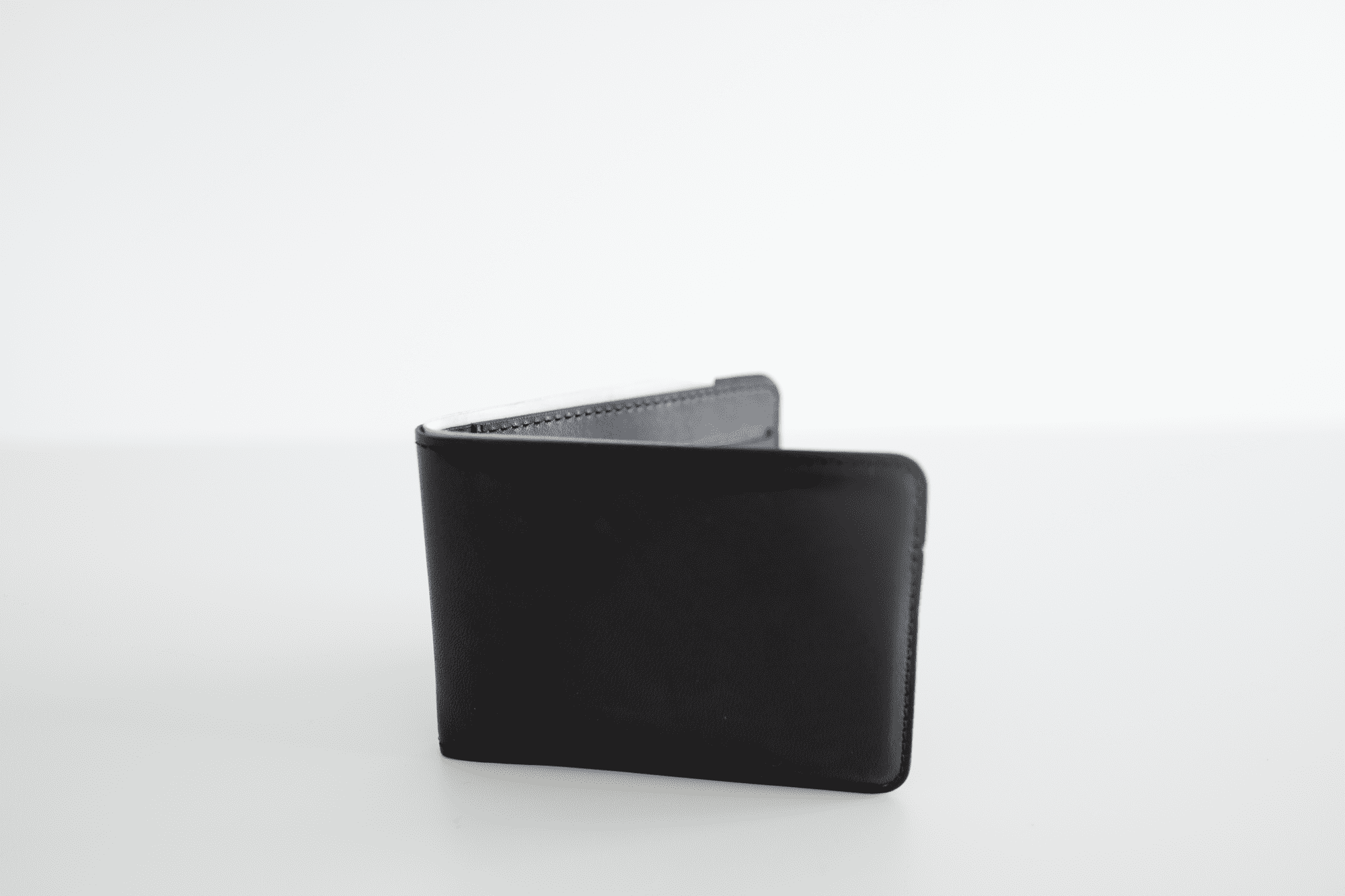 Modern Billfold, Textured Black, Men's Wallets