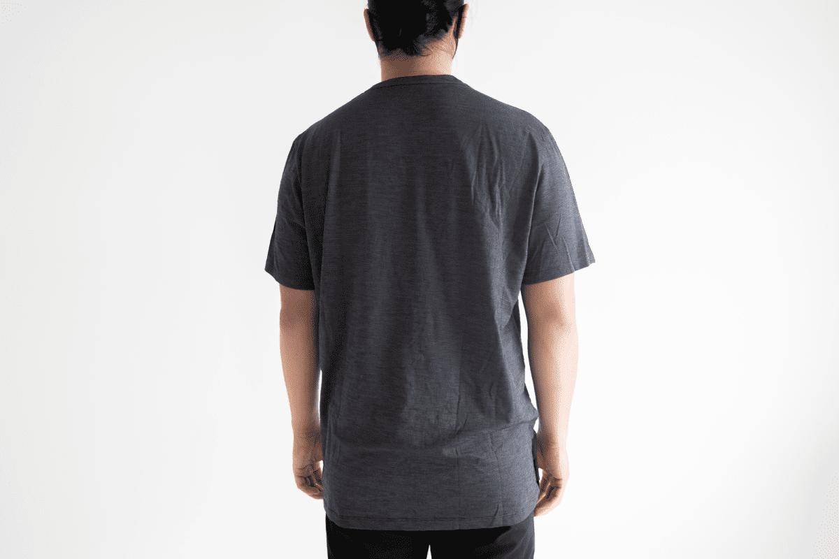 The extra large size of the Wool&Prince Pocket Tee.