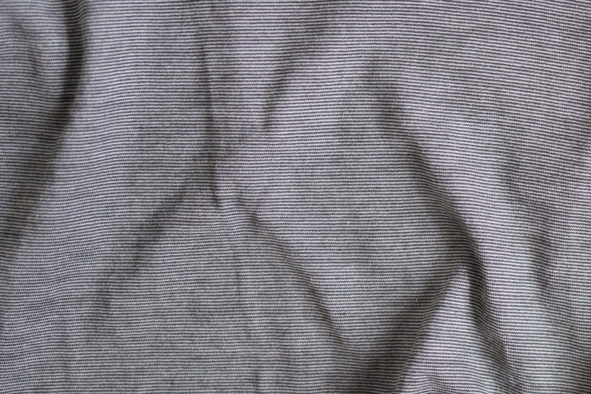 Close-up on the pattern of the Wool&Prince Pocket Tee.