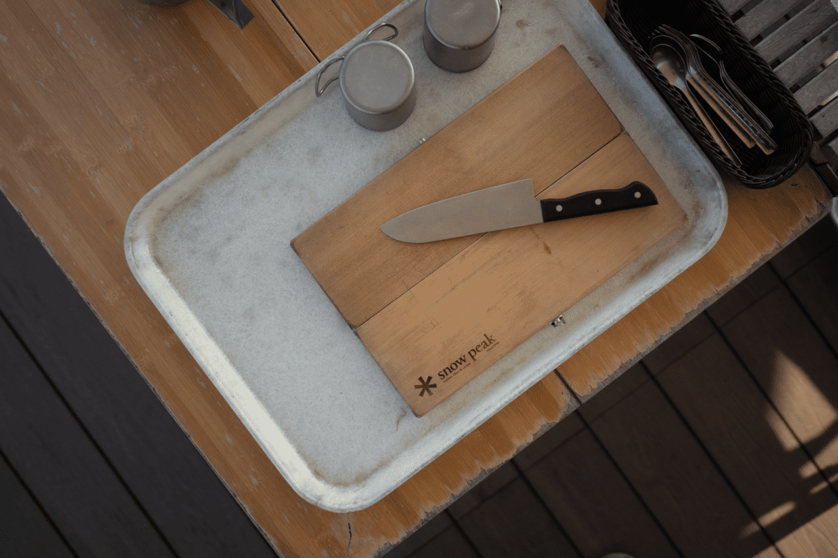 Snow Peak Chopping Board Set Large